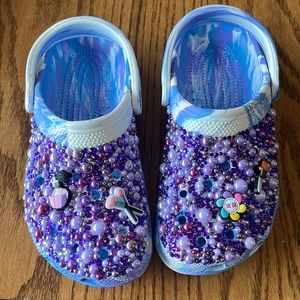 New blinged out crocs